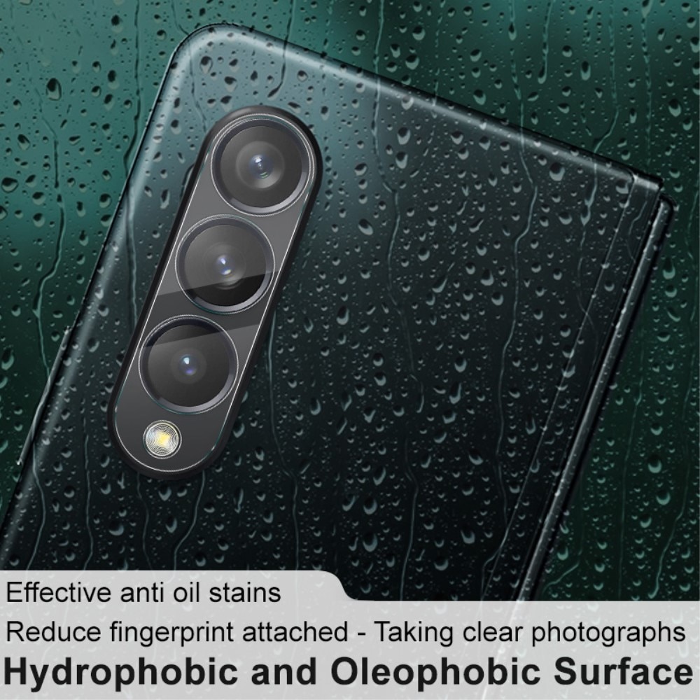 Cubre objetivo de cristal templado de 0,2mm Samsung Galaxy Z Fold 3 Transparente