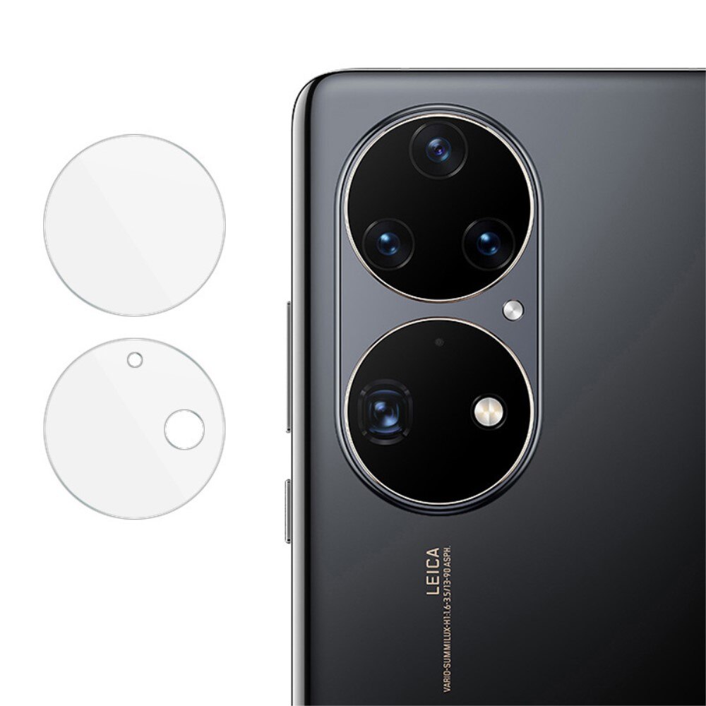 Cubre objetivo de cristal templado de 0,2mm Huawei P50 Pro Transparente