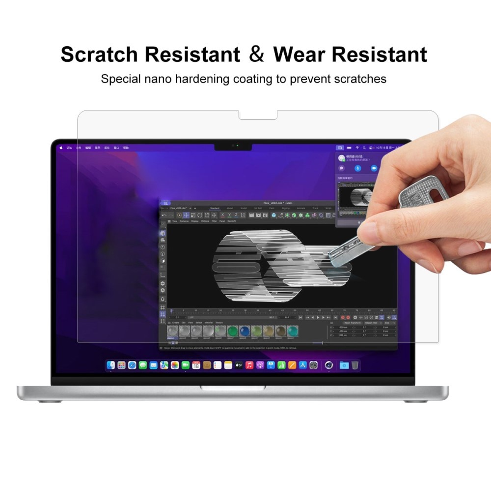 Protector de pantalla MacBook Pro 14 2021-2023 Transparente