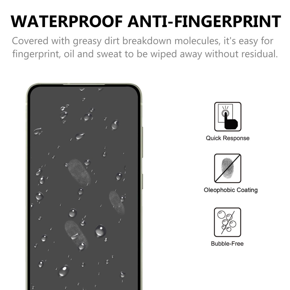 Protector de pantalla cobertura total cristal templado Samsung Galaxy S22 Negro