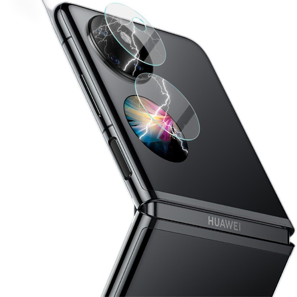 Cubre objetivo de cristal templado de 0,2mm Huawei Pocket S/P50 Pocket Transparente