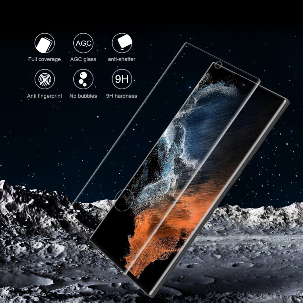 Amazing CP+MAX Cristal Templado Samsung Galaxy S23 Ultra Negro