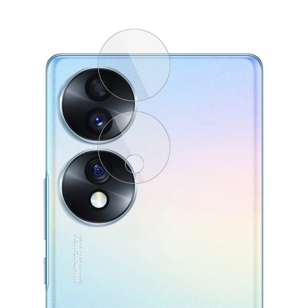 Cubre objetivo de cristal templado de 0,2mm  Honor 70 Transparente