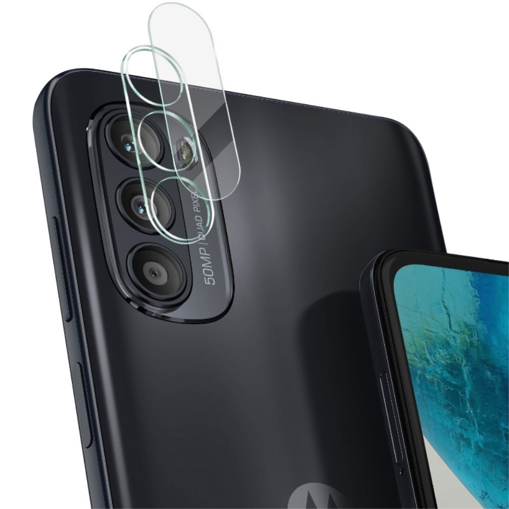 Cubre objetivo de cristal templado de 0,2mm Motorola Moto G52 Transparente