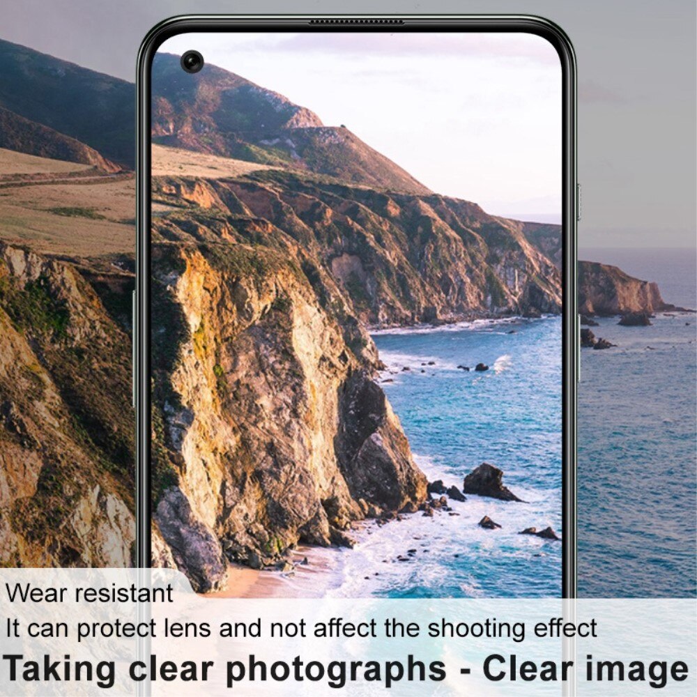 Cubre objetivo de cristal templado de 0,2mm  Oneplus Nord 2T 5G Transparente