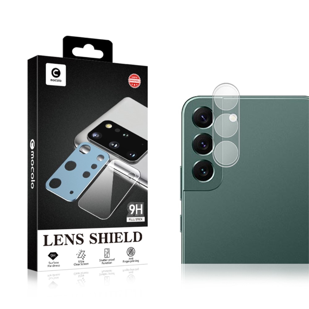 Protector de lente cámara vidrio templado 0.2mm Samsung Galaxy S23 Plus transparente