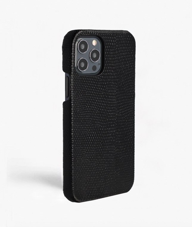 Funda iPhone 12/iPhone 12 Pro Lizard Negro