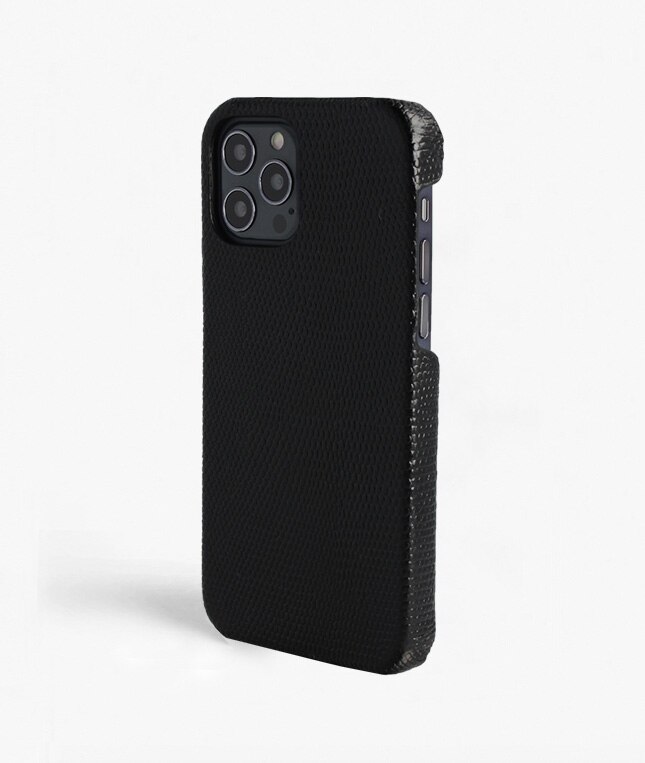 Funda iPhone 12/iPhone 12 Pro Lizard Negro