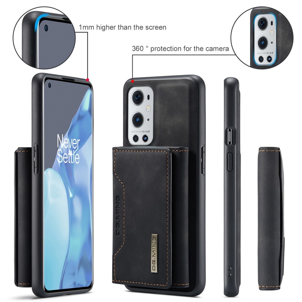 Funda Magnetic Card Slots OnePlus 9 Pro Black