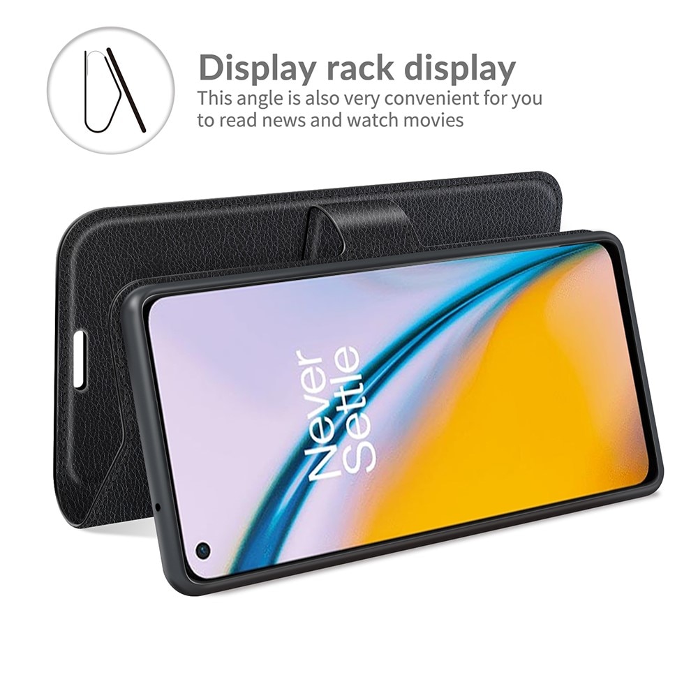 Funda cartera  OnePlus Nord 2 5G Negro