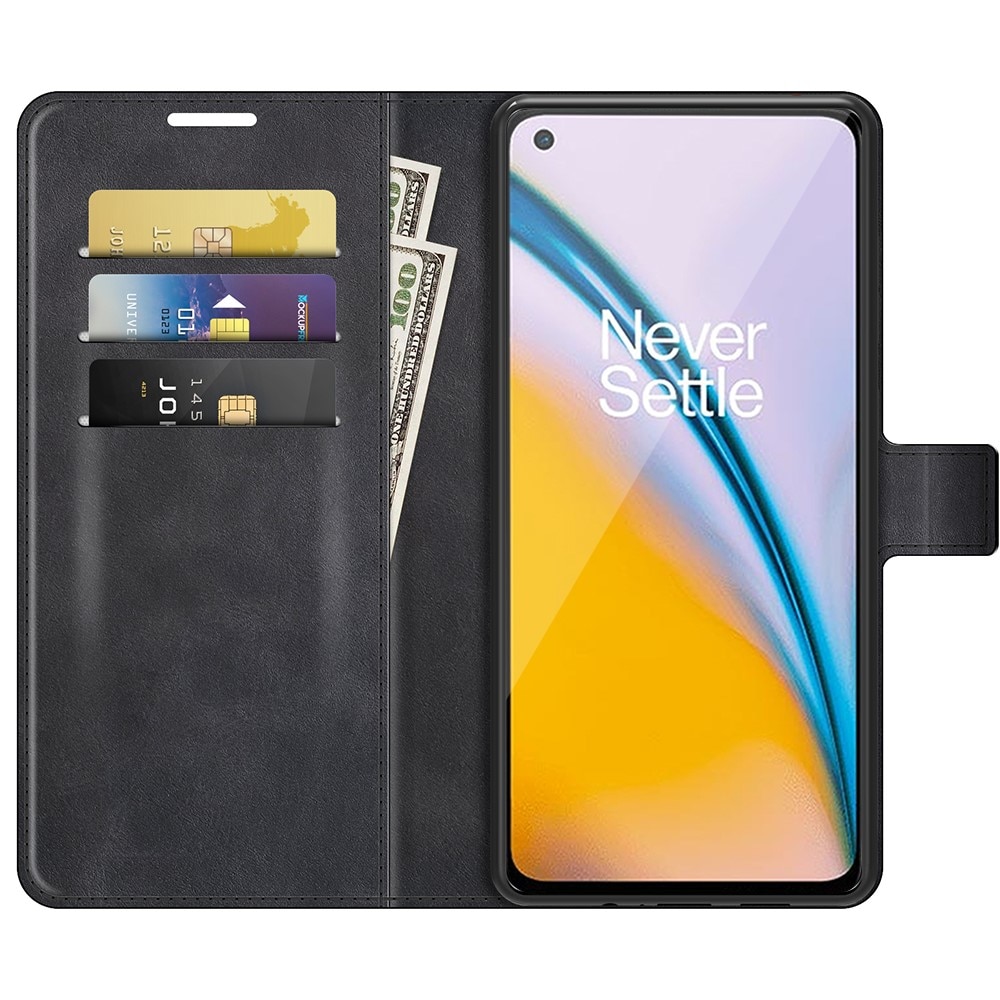 Cartera Leather Wallet OnePlus Nord 2 5G Black