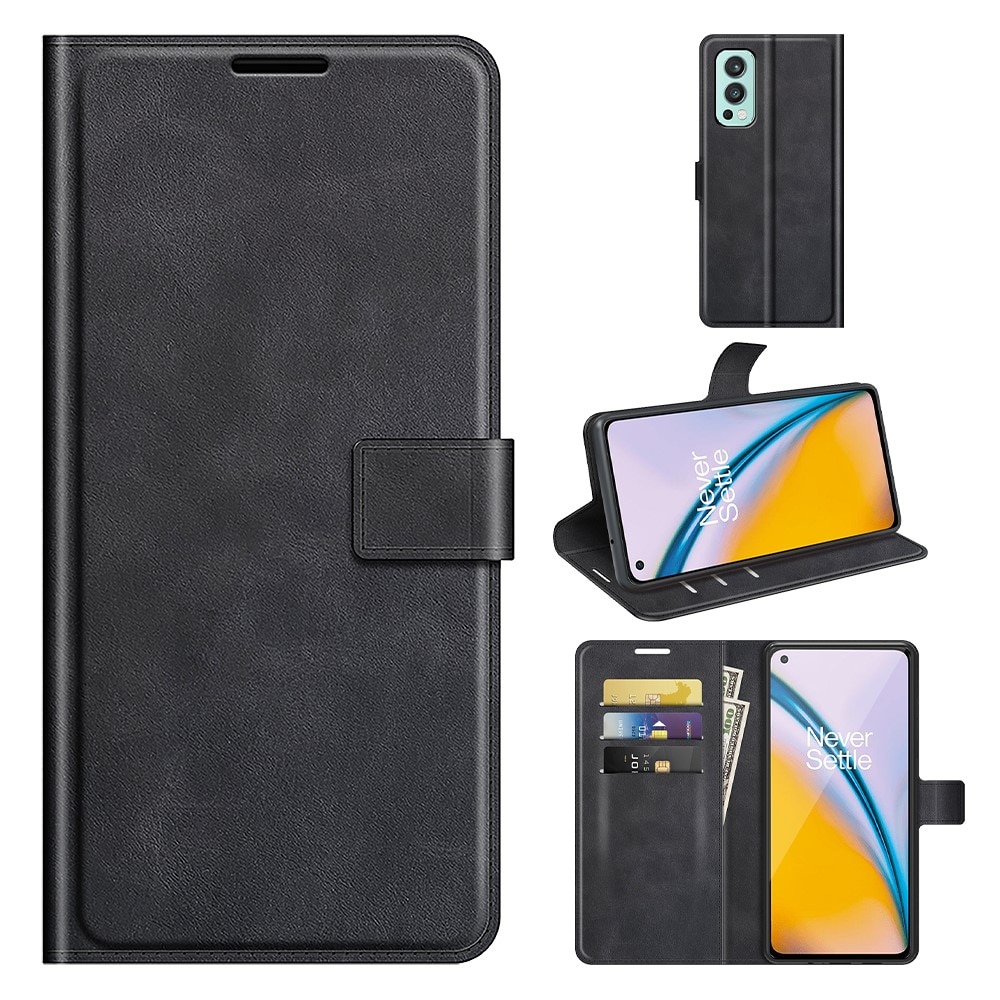 Cartera Leather Wallet OnePlus Nord 2 5G Black