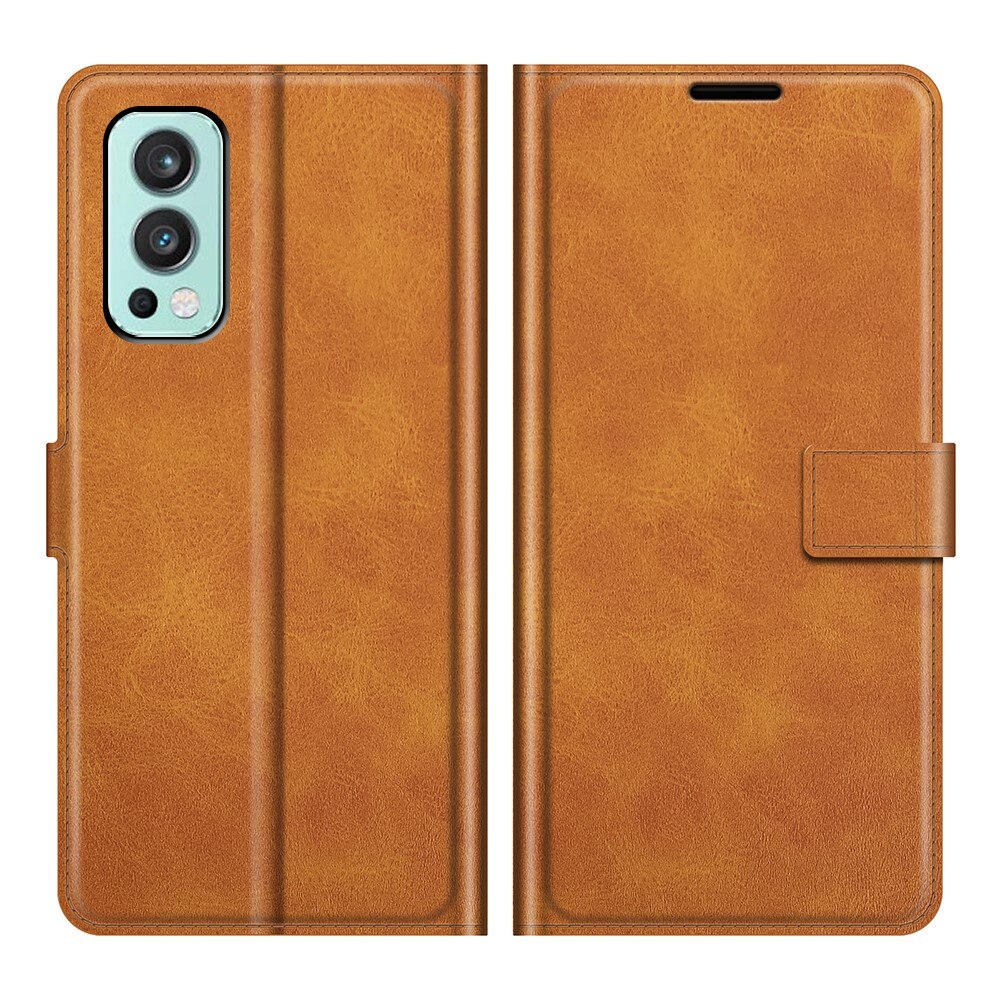 Cartera Leather Wallet OnePlus Nord 2 5G Coñac