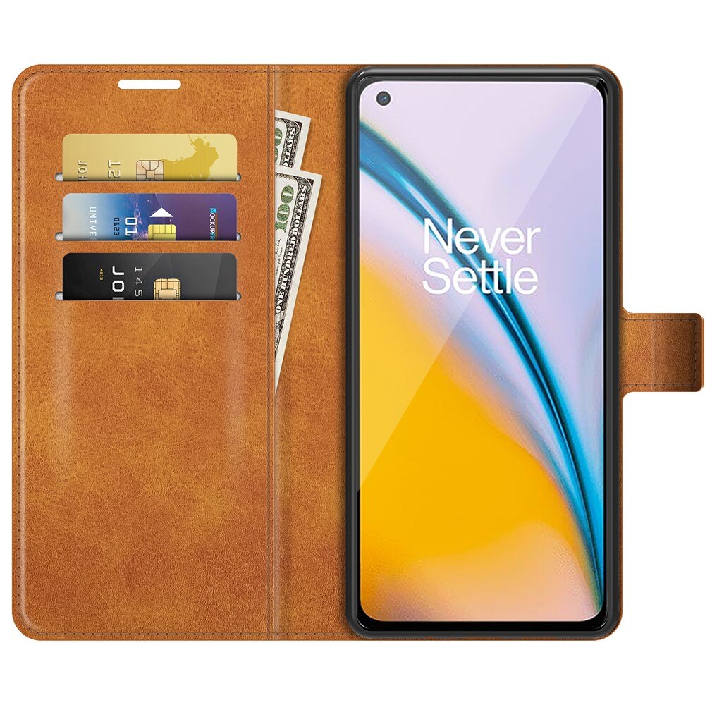 Cartera Leather Wallet OnePlus Nord 2 5G Coñac