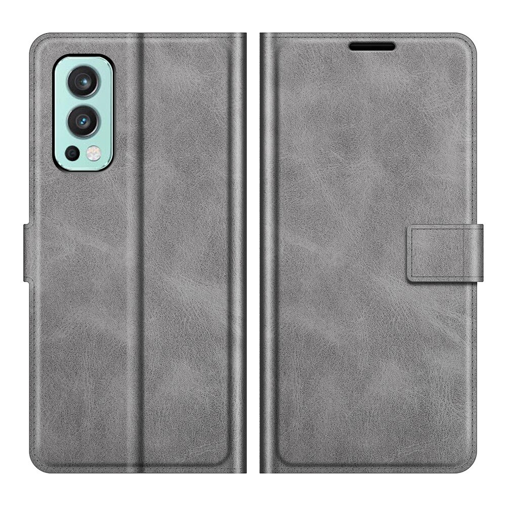 Cartera Leather Wallet OnePlus Nord 2 5G Grey