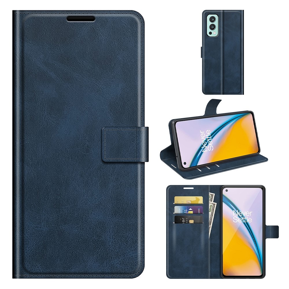 Cartera Leather Wallet OnePlus Nord 2 5G Blue