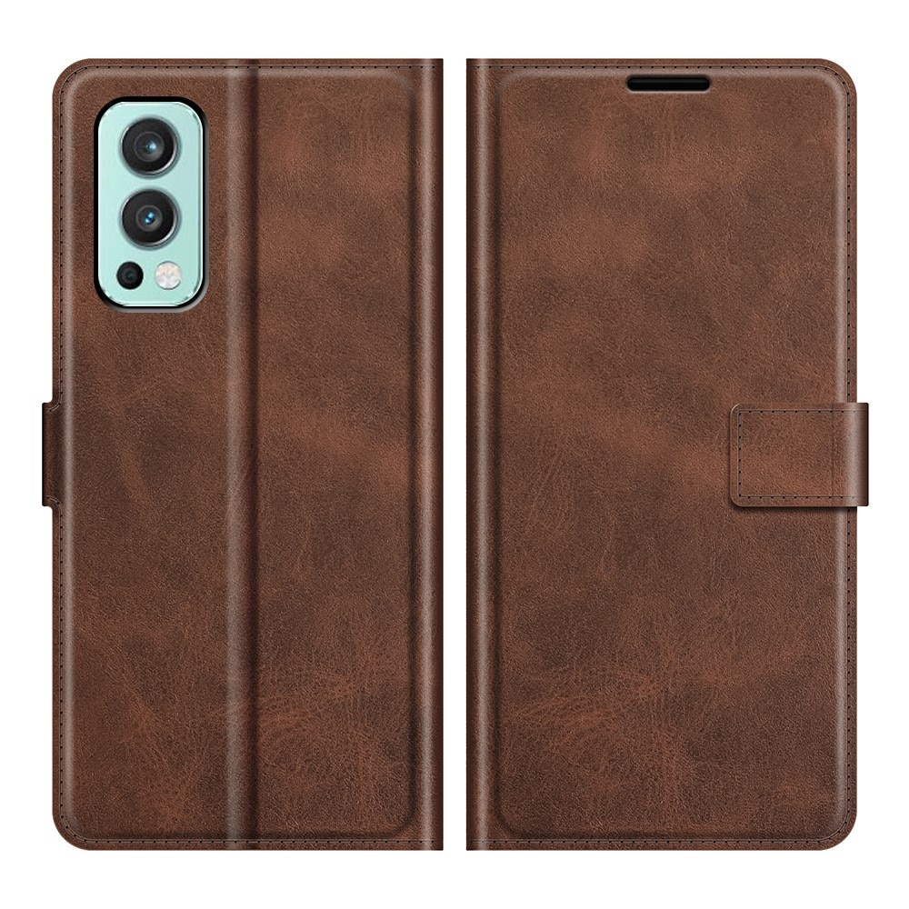 Cartera Leather Wallet OnePlus Nord 2 5G Brown