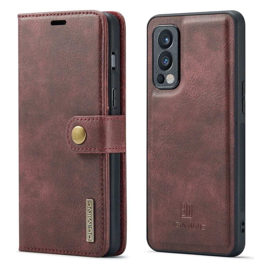 Cartera Magnet Wallet  OnePlus Nord 2 5G Red