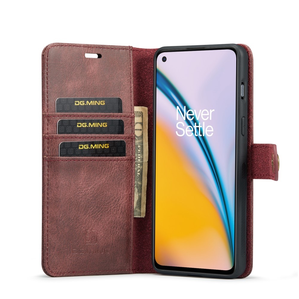 Cartera Magnet Wallet  OnePlus Nord 2 5G Red