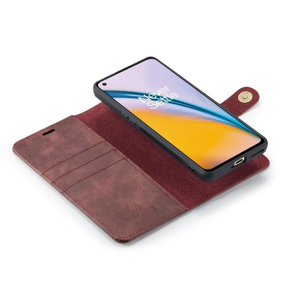 Cartera Magnet Wallet  OnePlus Nord 2 5G Red