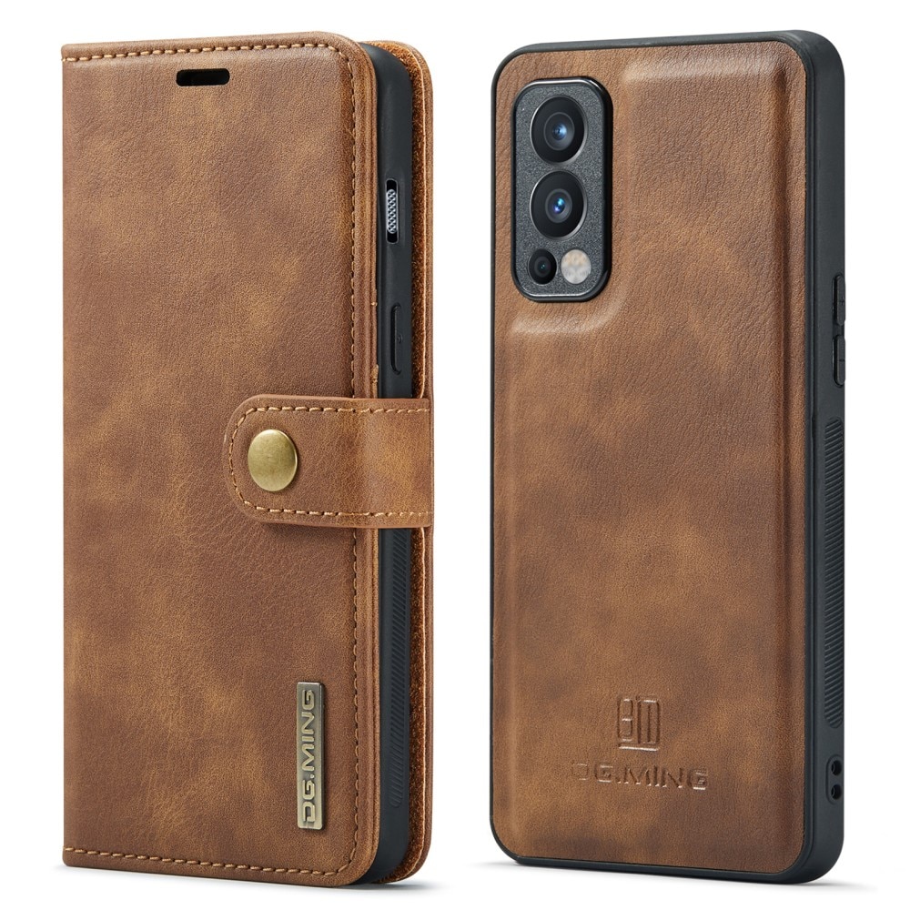 Cartera Magnet Wallet  OnePlus Nord 2 5G Cognac