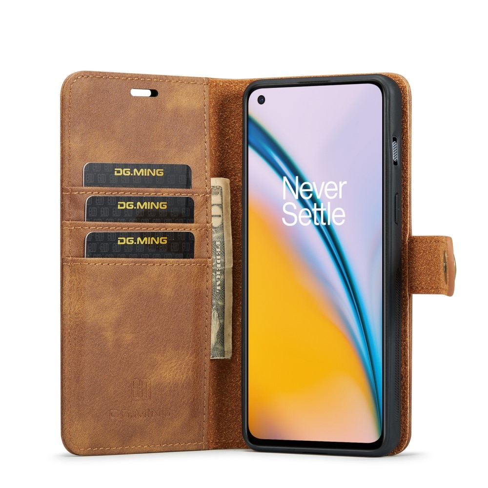 Cartera Magnet Wallet  OnePlus Nord 2 5G Cognac