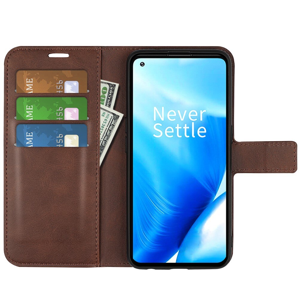 Cartera Leather Wallet OnePlus Nord N20 Brown