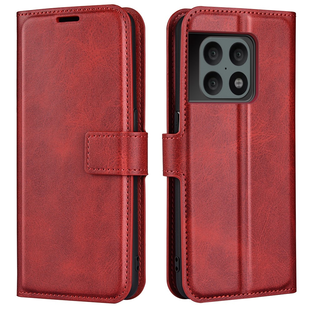 Cartera Leather Wallet OnePlus 10 Pro Red