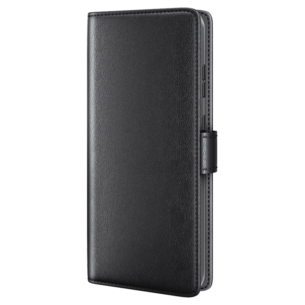 Funda de cuero genuino  Oneplus Nord 2T 5G, Negro
