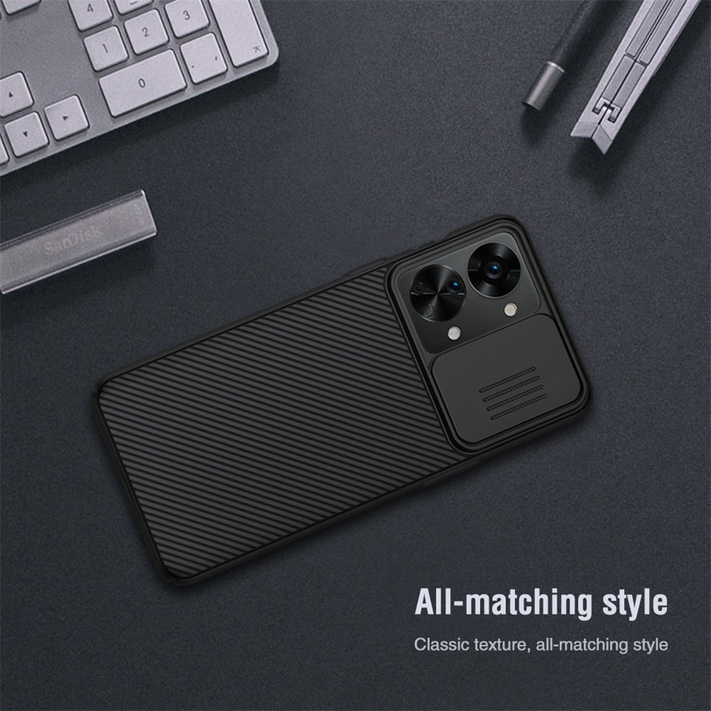 Funda CamShield  Oneplus Nord 2T 5G Negro