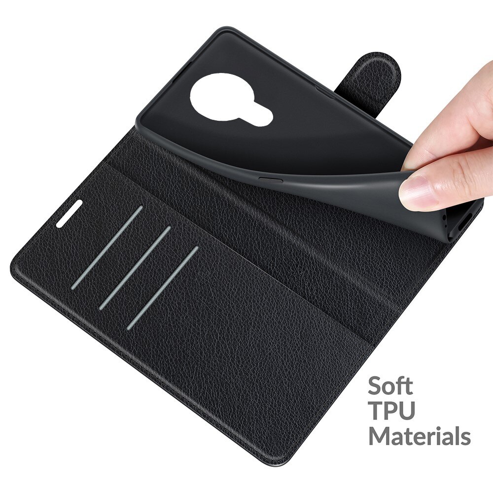 Funda cartera Nokia  Negro