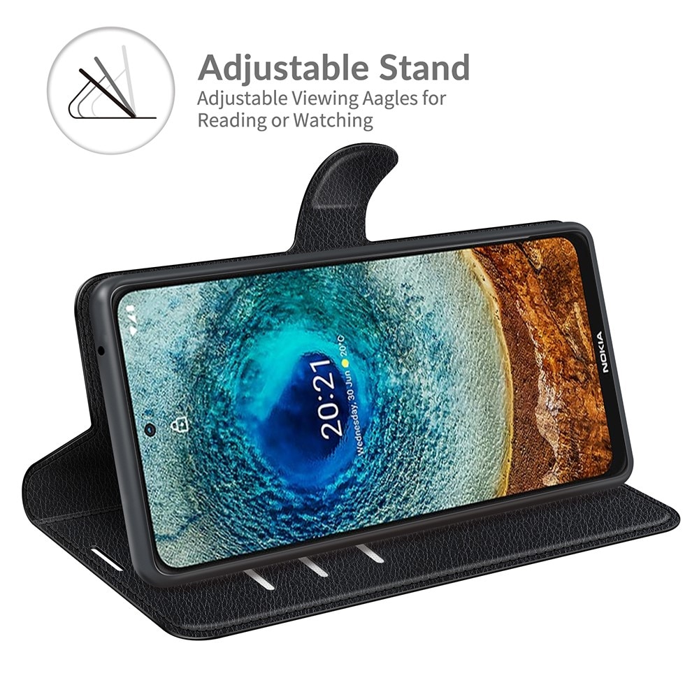 Funda cartera Nokia X20/X10 Negro