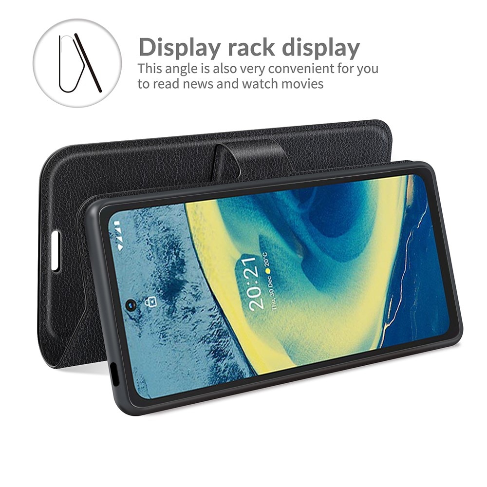 Funda cartera  Nokia XR20 Negro
