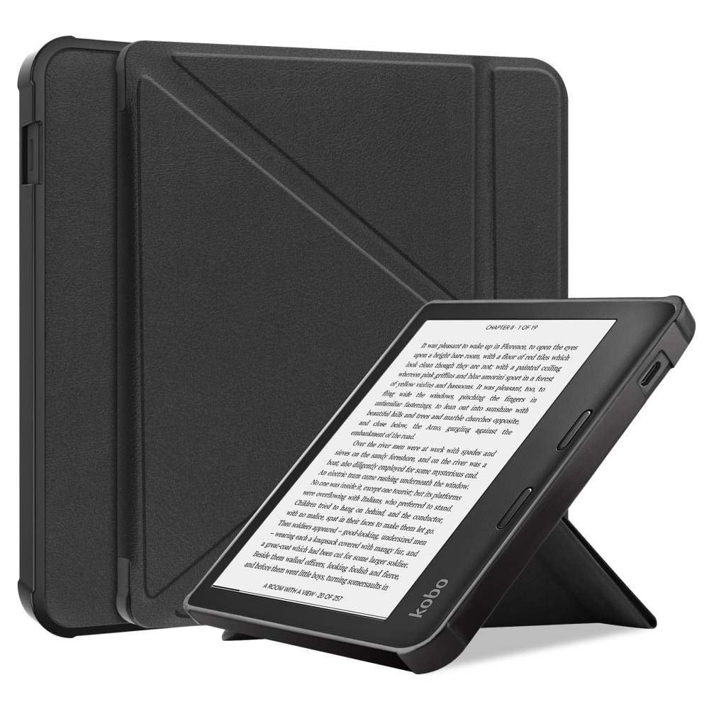 Funda Origami Kobo Libra 2 negro