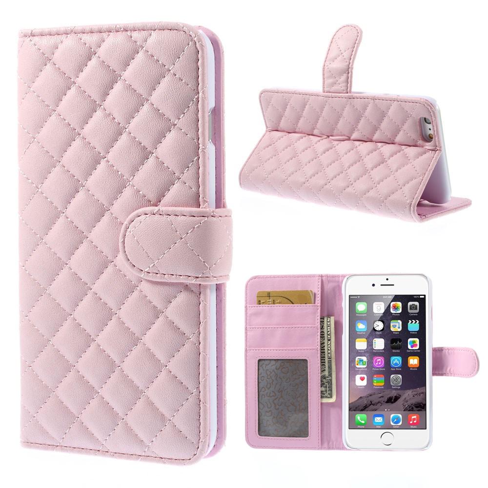 Cartera iPhone 6 Plus/6S Plus Rosa Acolchado