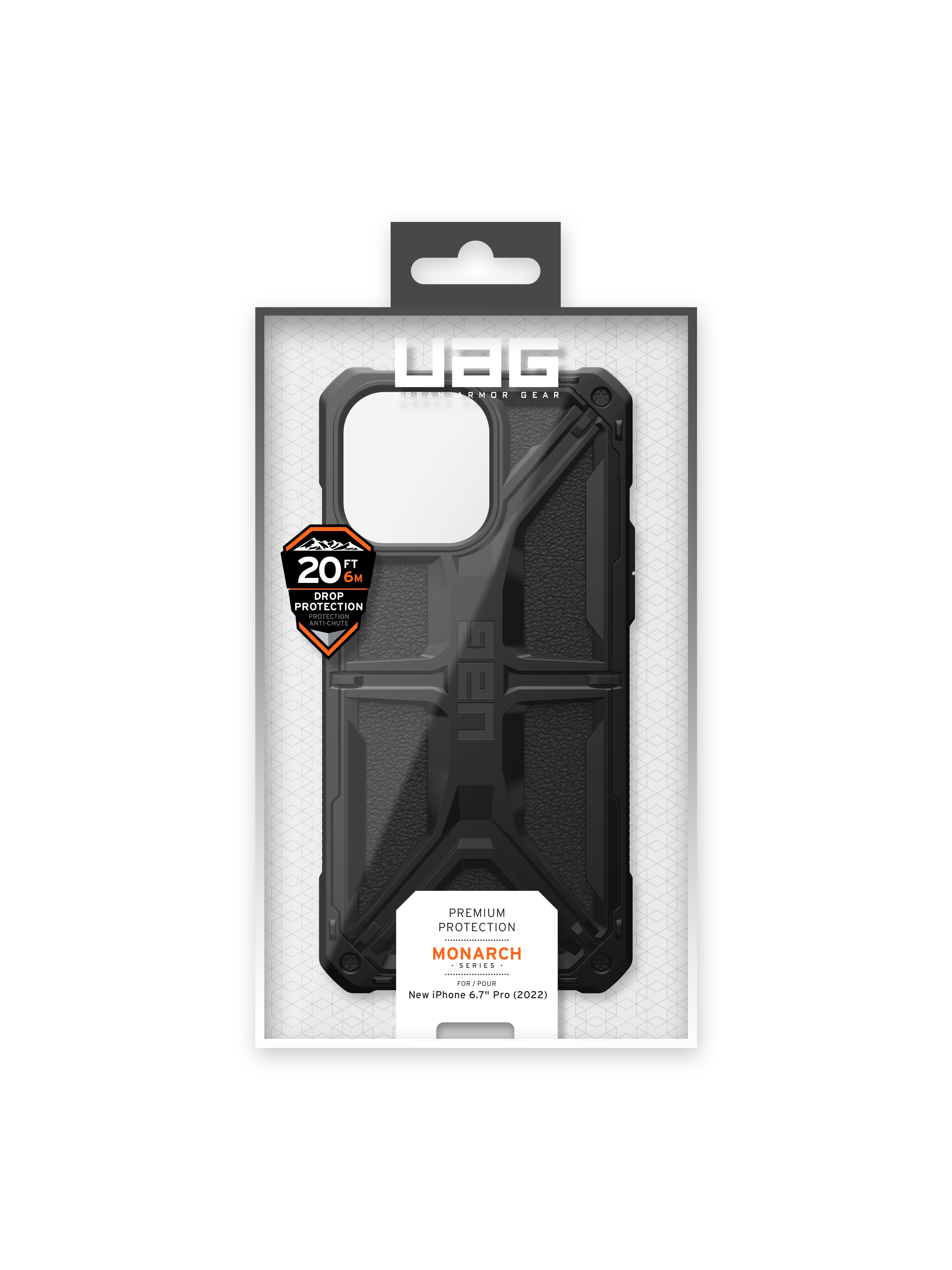 Funda Monarch iPhone 14 Pro Max Black