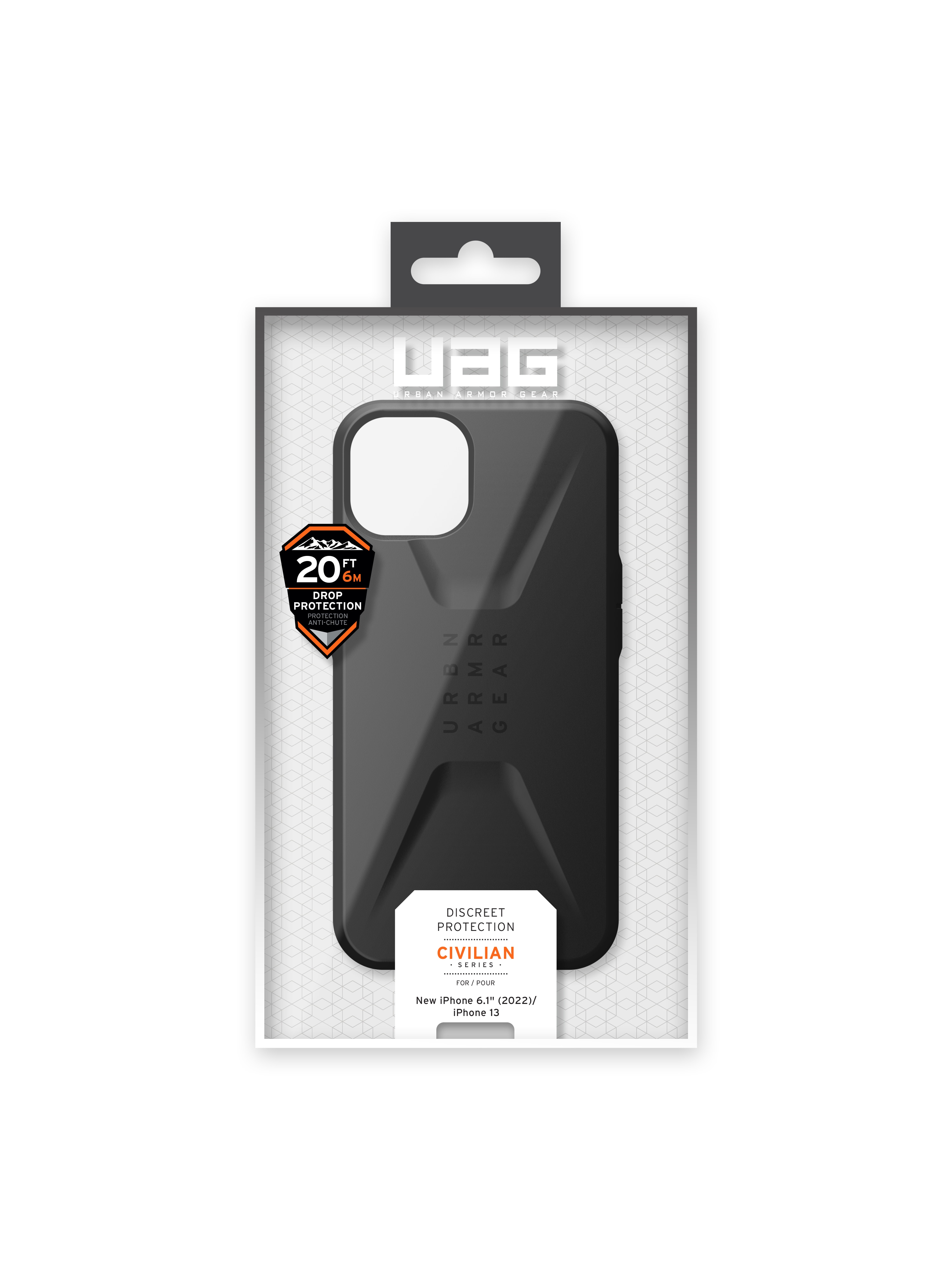 Funda Civilian Series iPhone 14 Negro