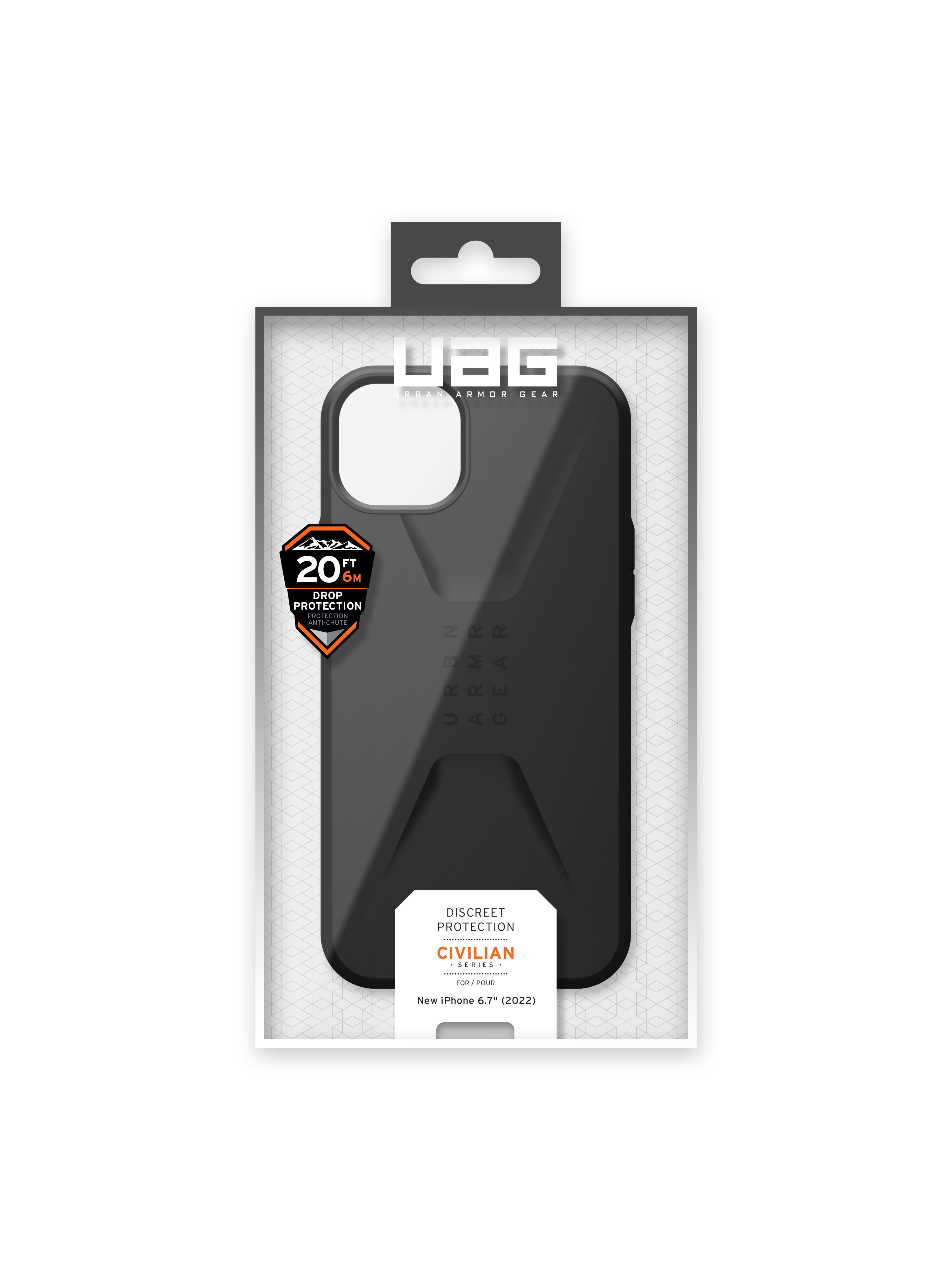 Funda Civilian Series iPhone 14 Plus Black