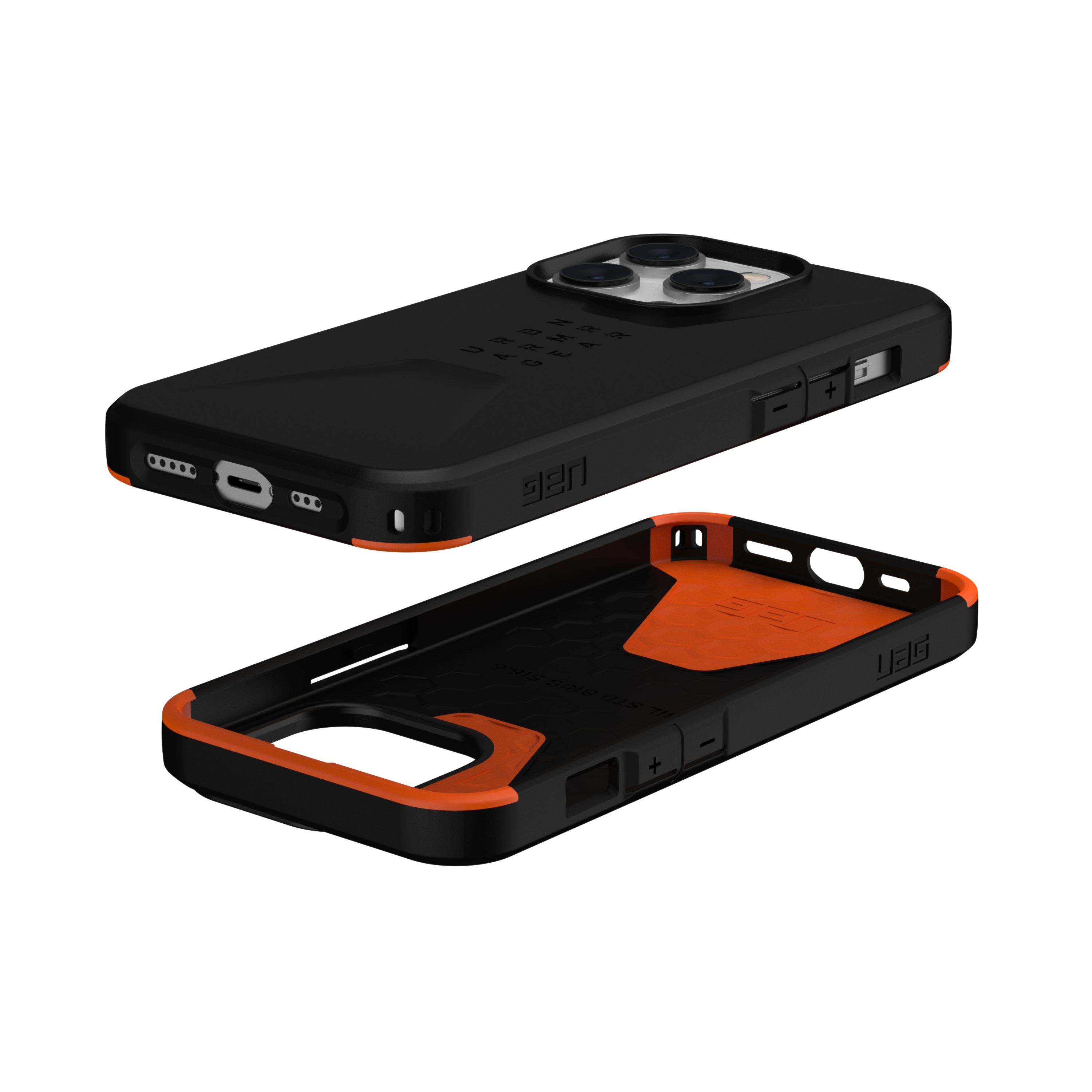 Funda Civilian Series iPhone 14 Pro Negro