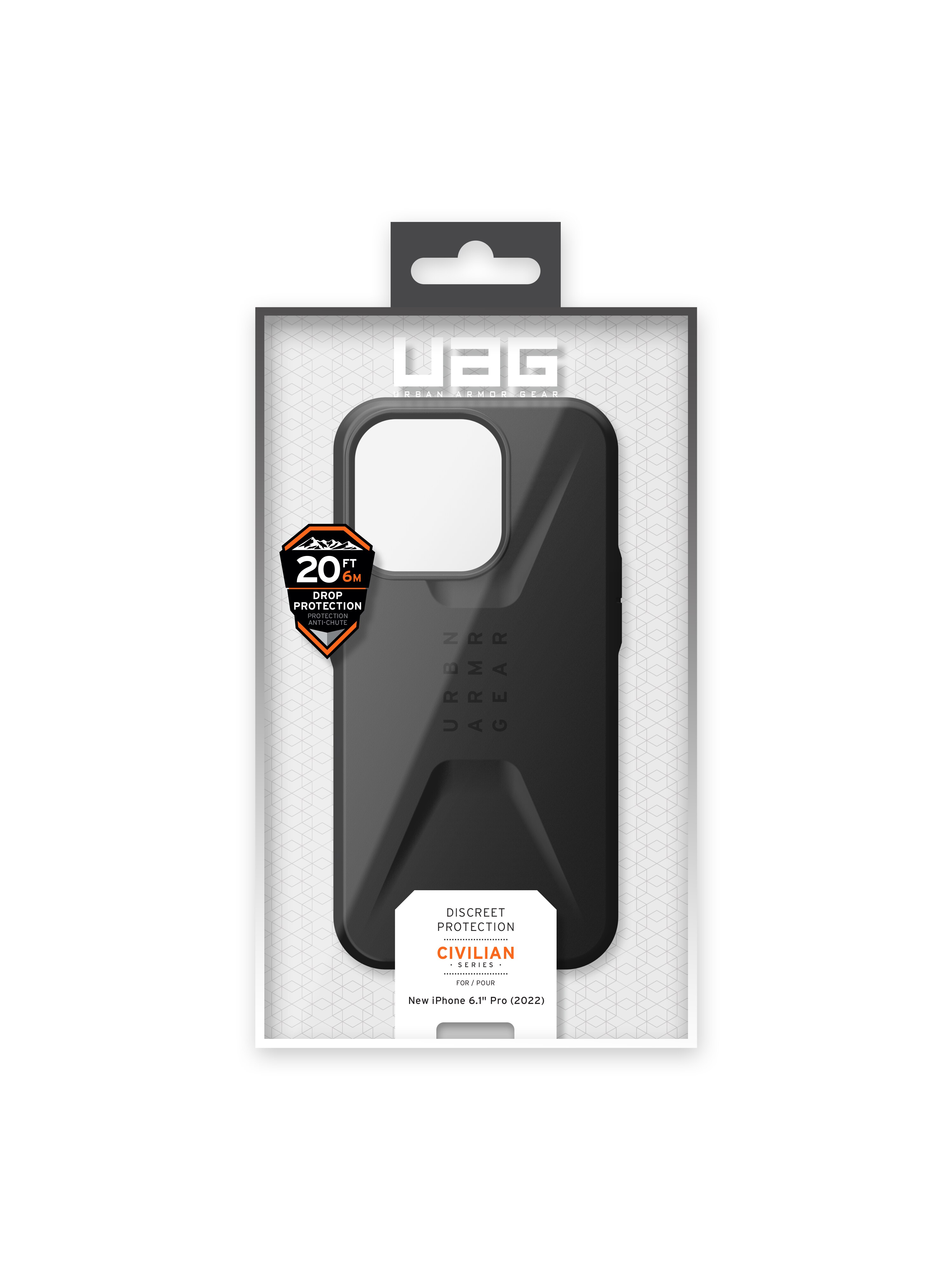 Funda Civilian Series iPhone 14 Pro Negro