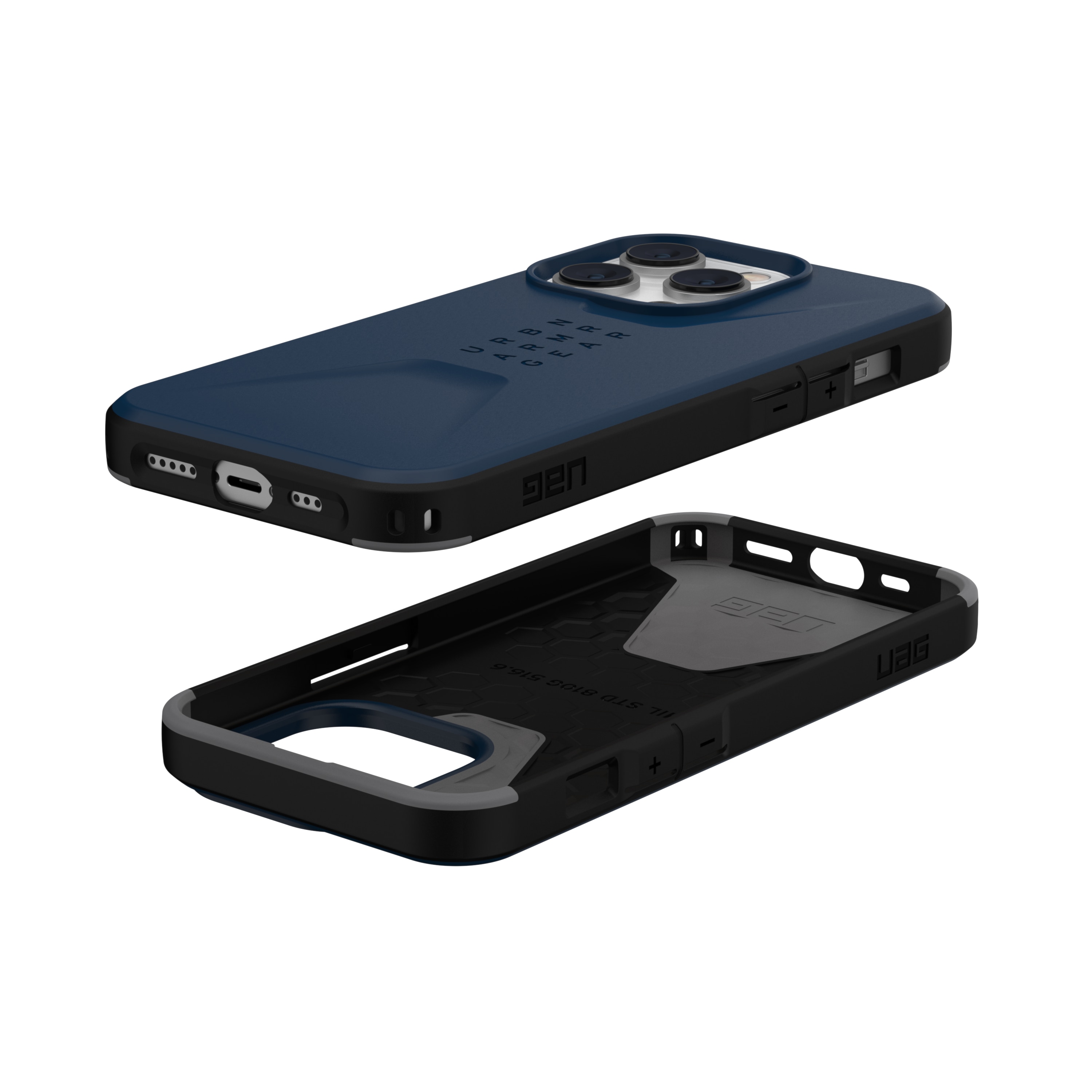 Funda Civilian Series iPhone 14 Pro Azul