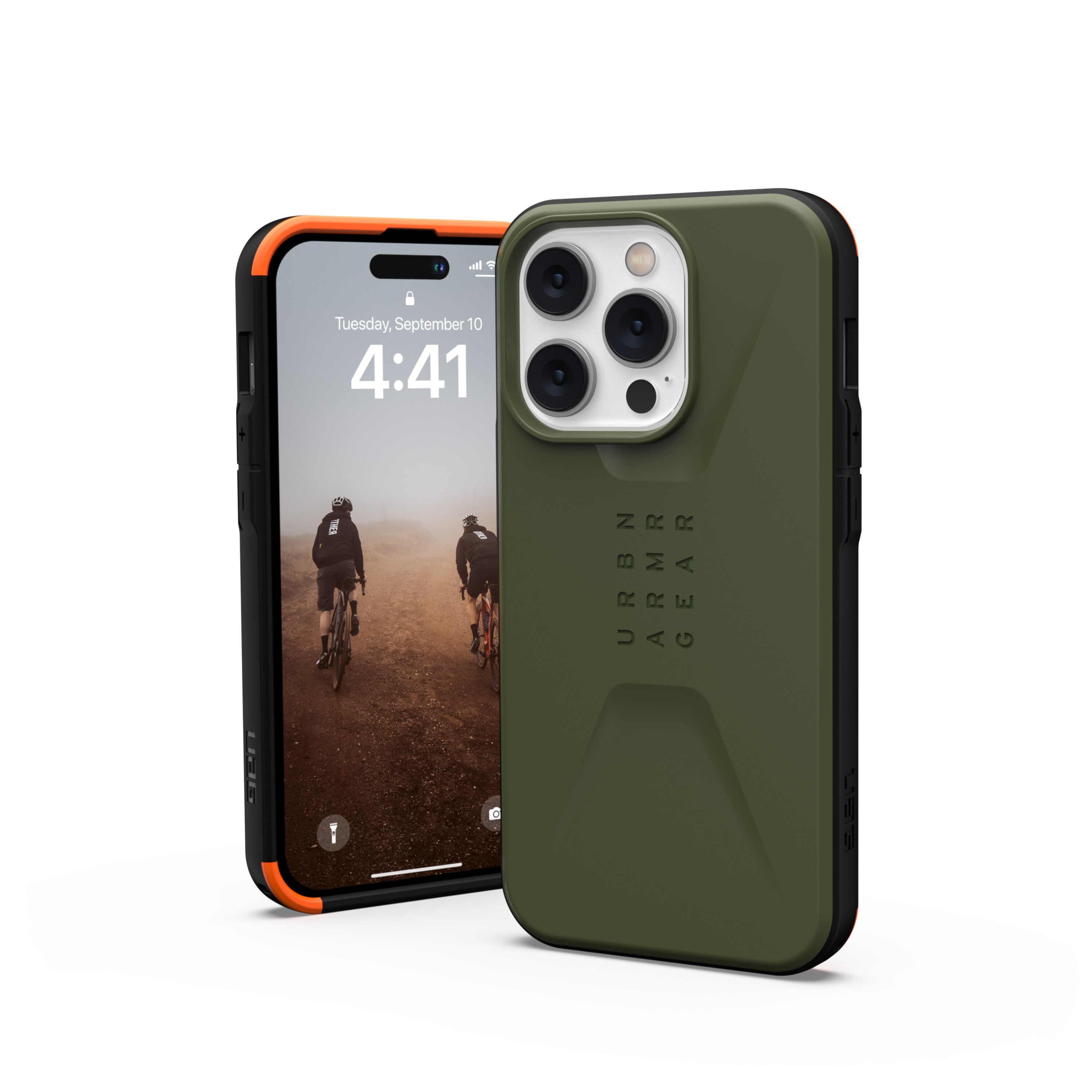 Funda Civilian Series iPhone 14 Pro Verde