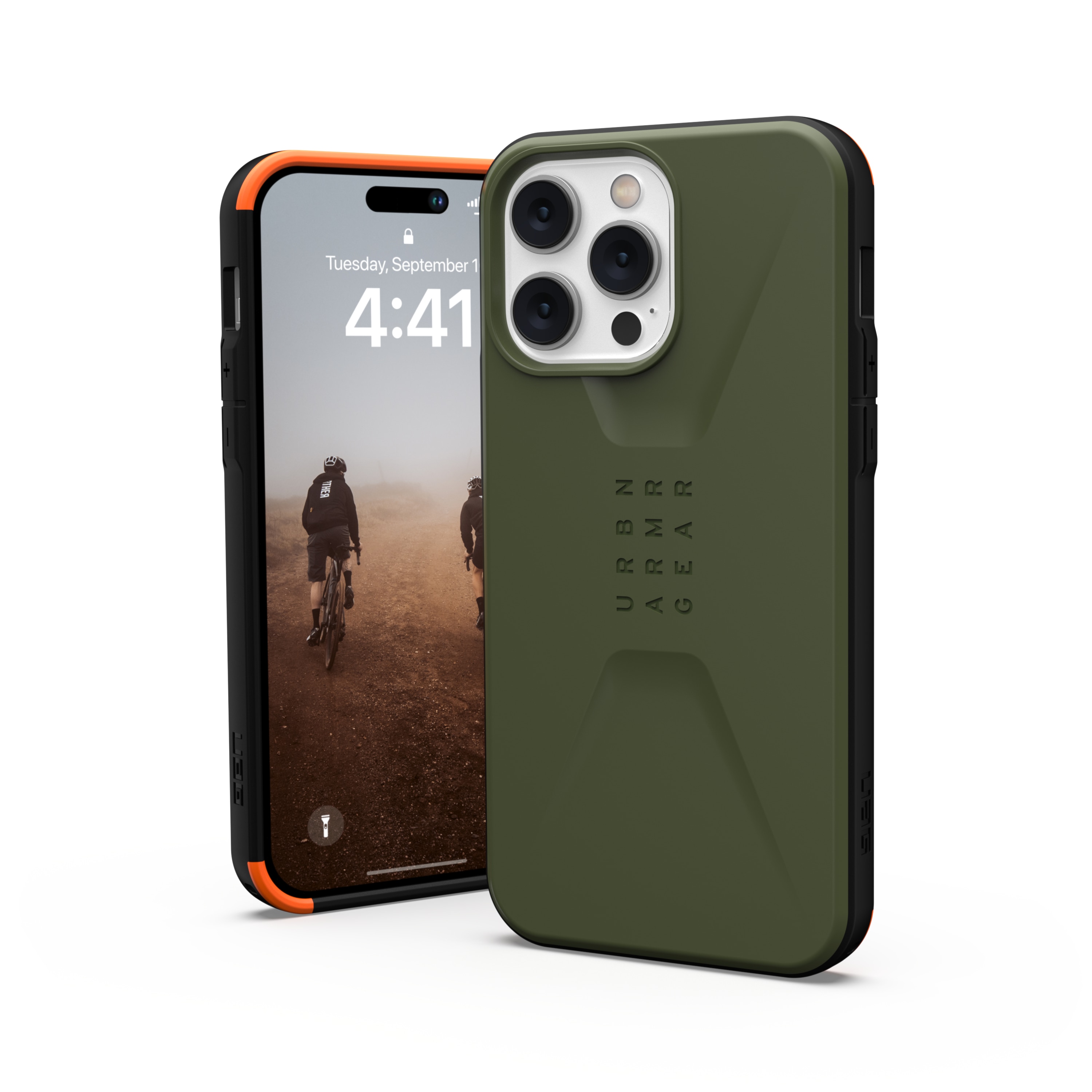 Funda Civilian Series iPhone 14 Pro Max Verde