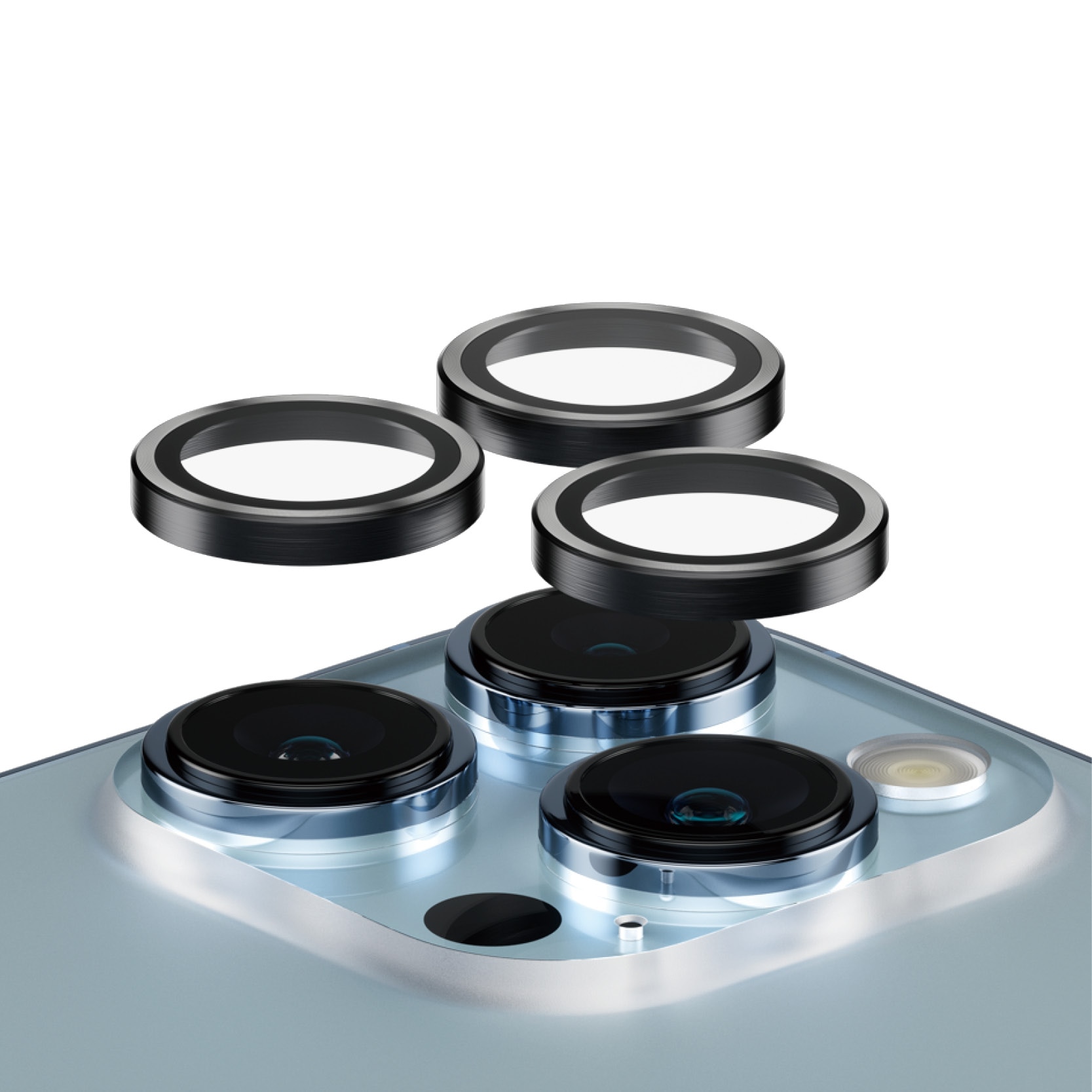 iPhone 13 Pro Hoops Camera Lens Protector Negro