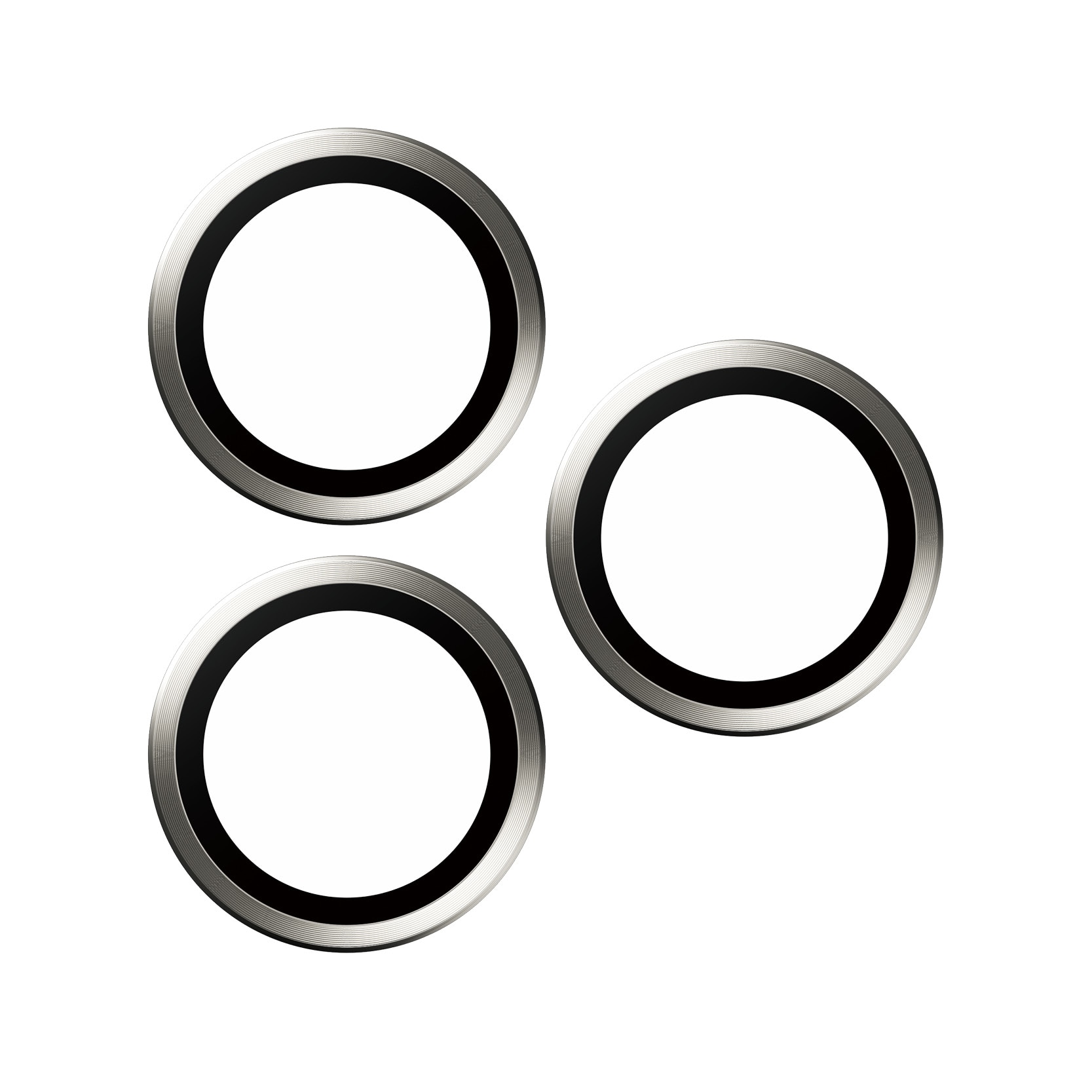 iPhone 15 Pro Max Hoops Camera Lens Protector Plata