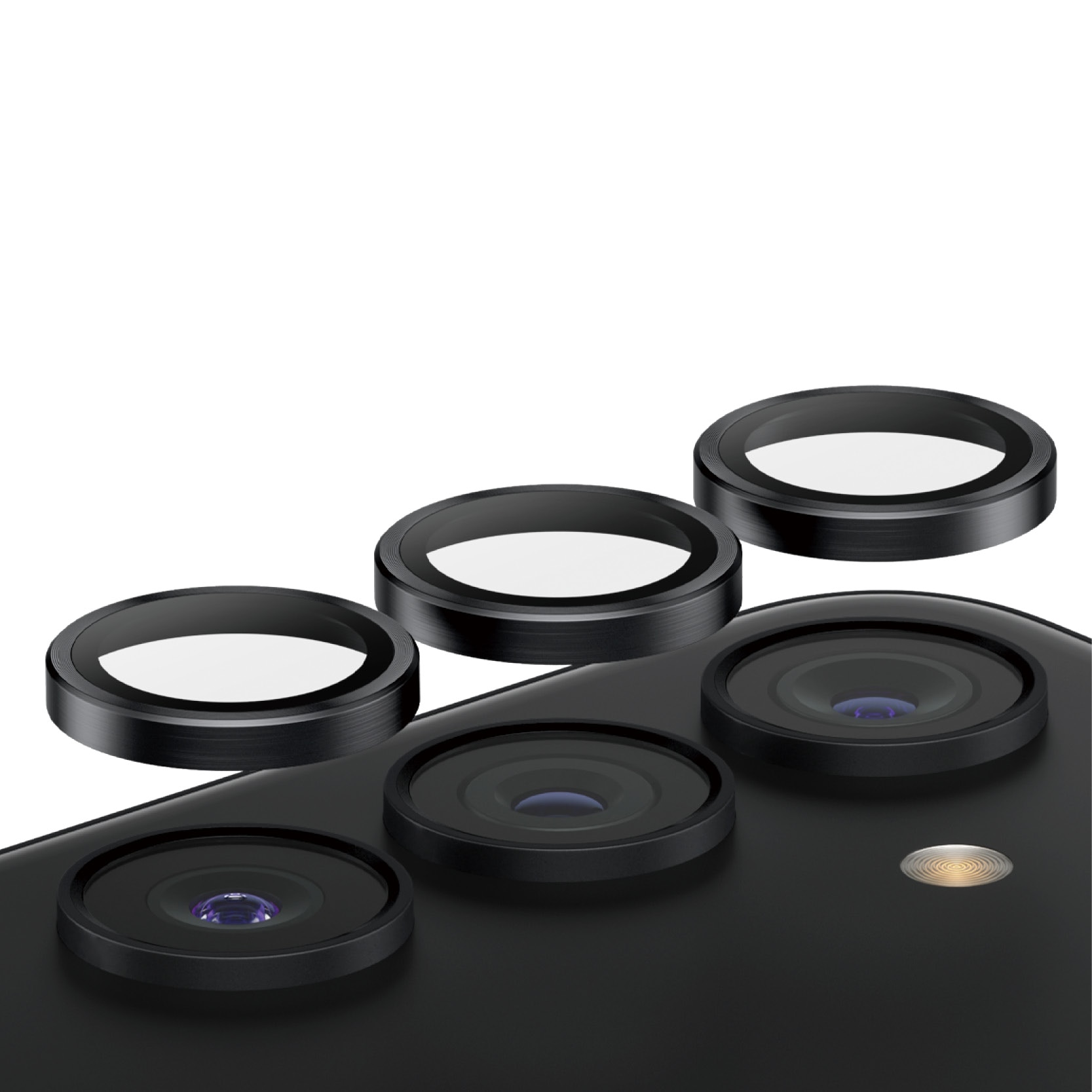 Samsung Galaxy S23 Plus Hoops Camera Lens Protector Negro