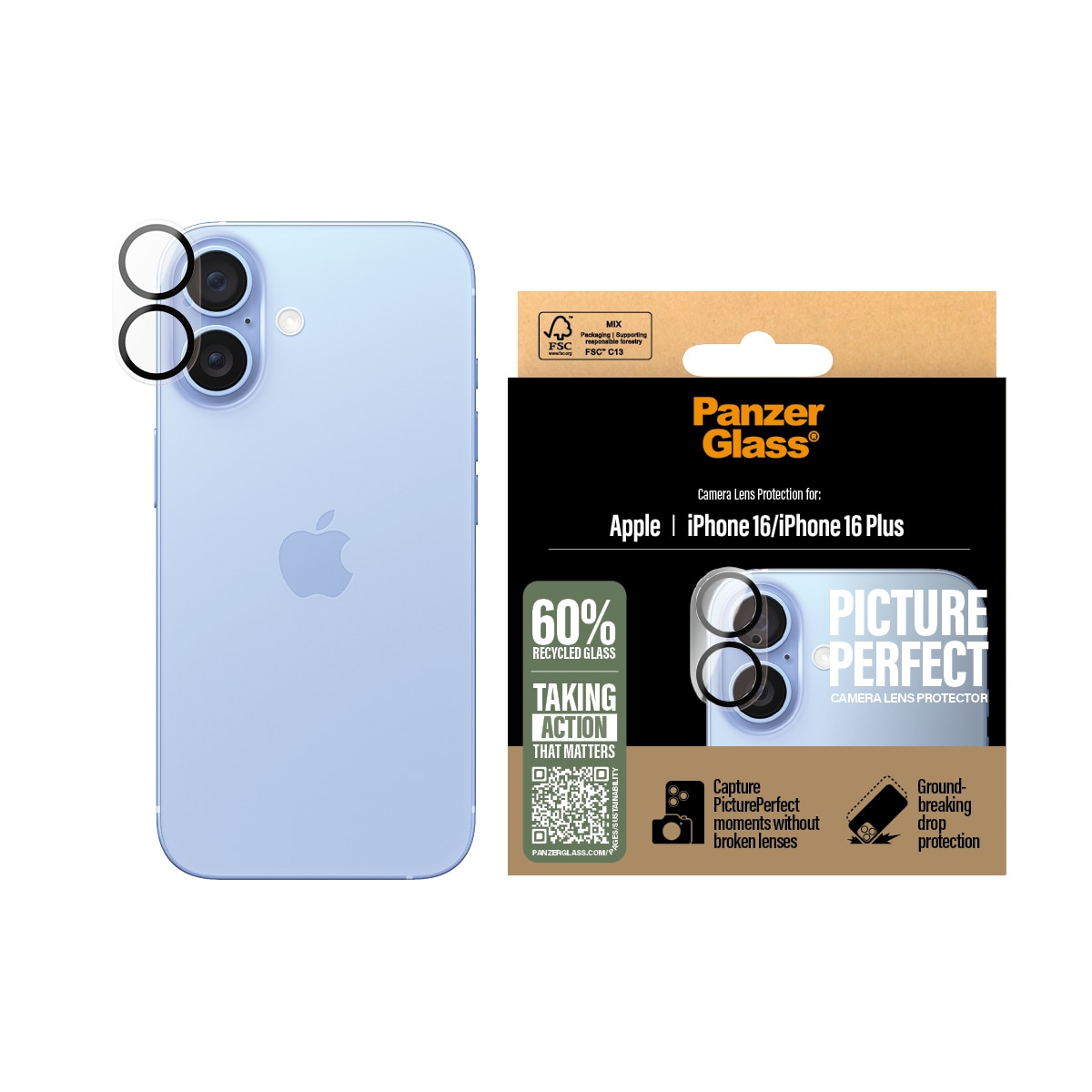 iPhone 16 Plus Camera Lens Protector PicturePerfect