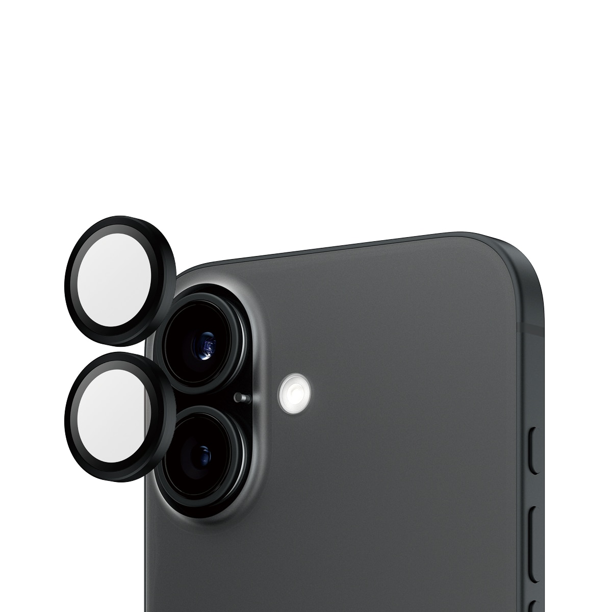 iPhone 16 Plus Hoops Camera Lens Protector Negro