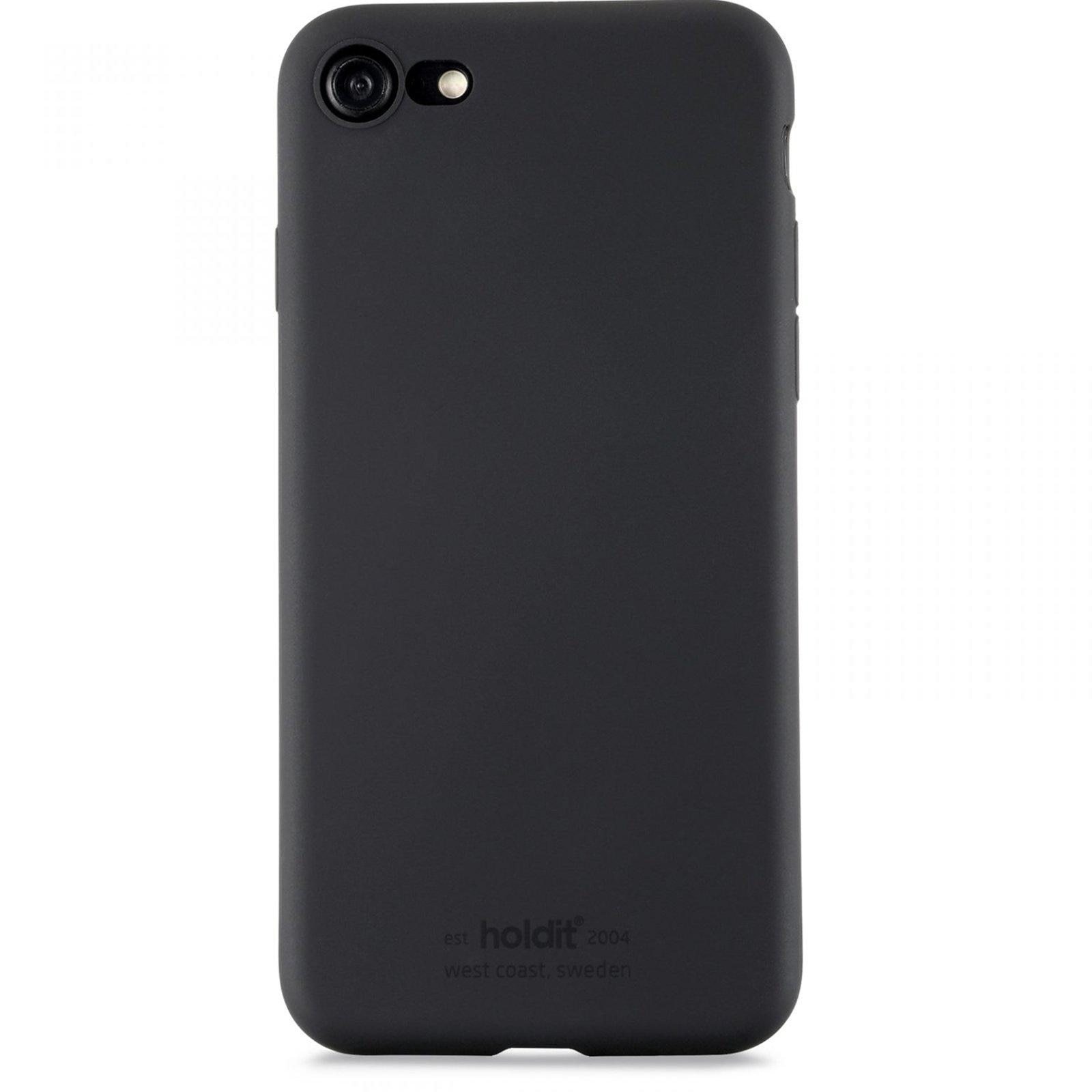 Funda de silicona para iPhone 8 Negro