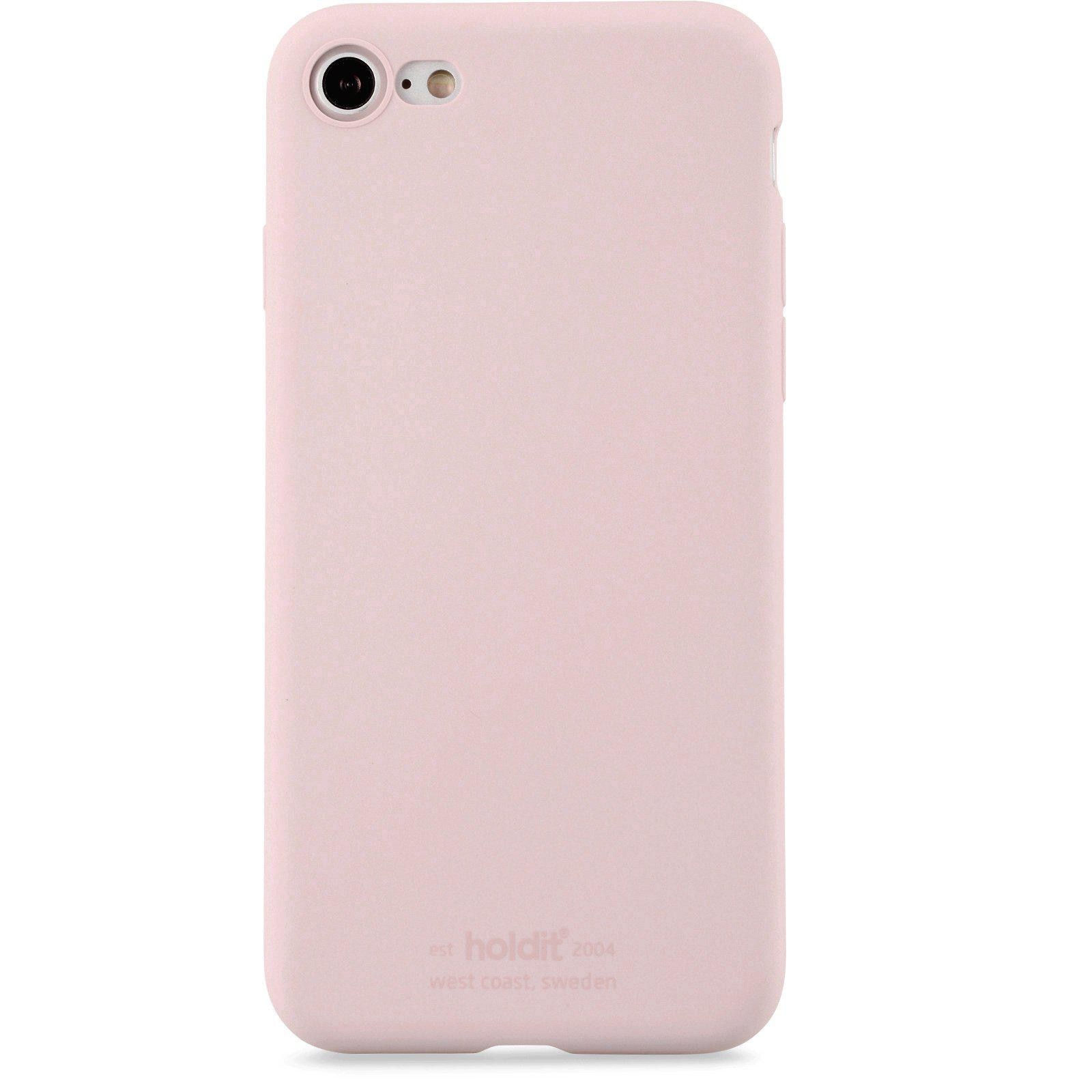 Funda de silicona iPhone SE (2020) Blush Pink